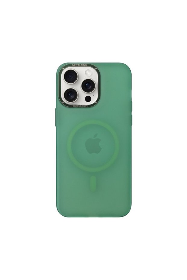 iPhone 15 Pro Magsafe Camera Protected Hard Plastic Soft Texture Ultra Protection Ast Case