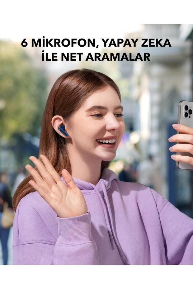 Soundcore P40i Kulak İçi Bluetooth Kulaklık - Beyaz - A3955 - 5