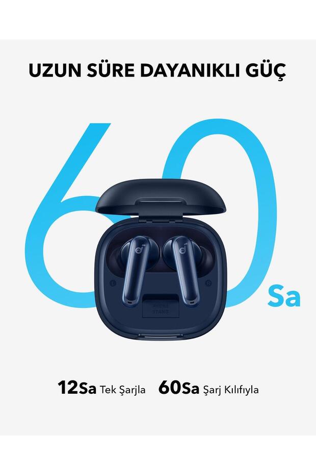 Soundcore P40i Kulak İçi Bluetooth Kulaklık - Beyaz - A3955 - 3