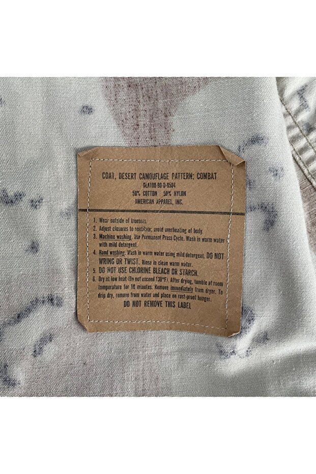 بدلة معركة الصحراء الأمريكية (DBDU) سترة للجنسين (مقاس S-M) - 3