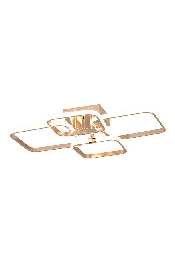 Pl 01 4 Model Gold 3 Renkli Salon Ve Oturma Odası Için Ideal Alüminyum Avize, 65x10 - 2