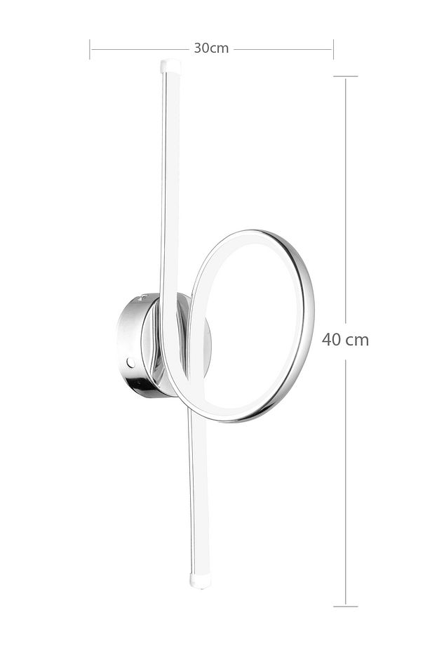 Ap 05 Model Gold 3 Renkli Koridor Ve Mutfak Için Ideal Aplik Alüminyum Avize, 30x40 - 6