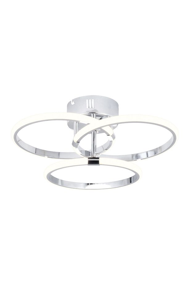 Pl 07 3 Model Krom 3 Renkli Salon Ve Oturma Odası Için Ideal Alüminyum Avize, 40x15 - 6