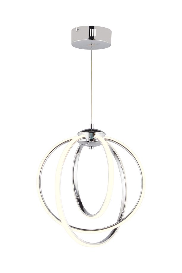 Ld 066 Model Krom 3 Renkli Koridor Ve Mutfak Için Ideal Alüminyum Avize, 40x70 - 2