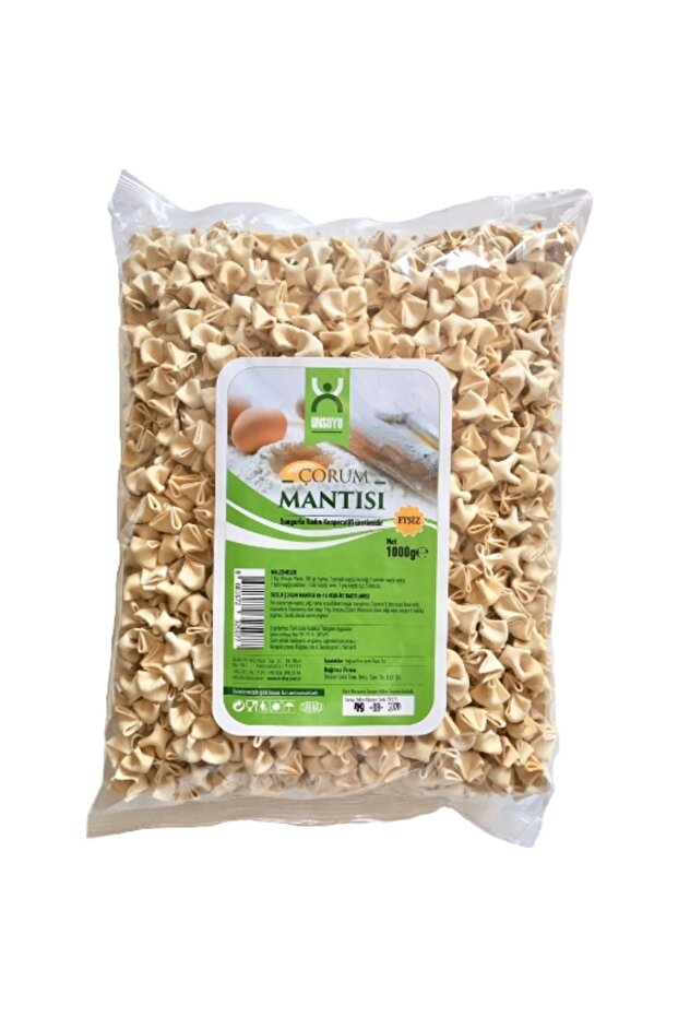 Boş Çorum Mantısı 1000 Gr.