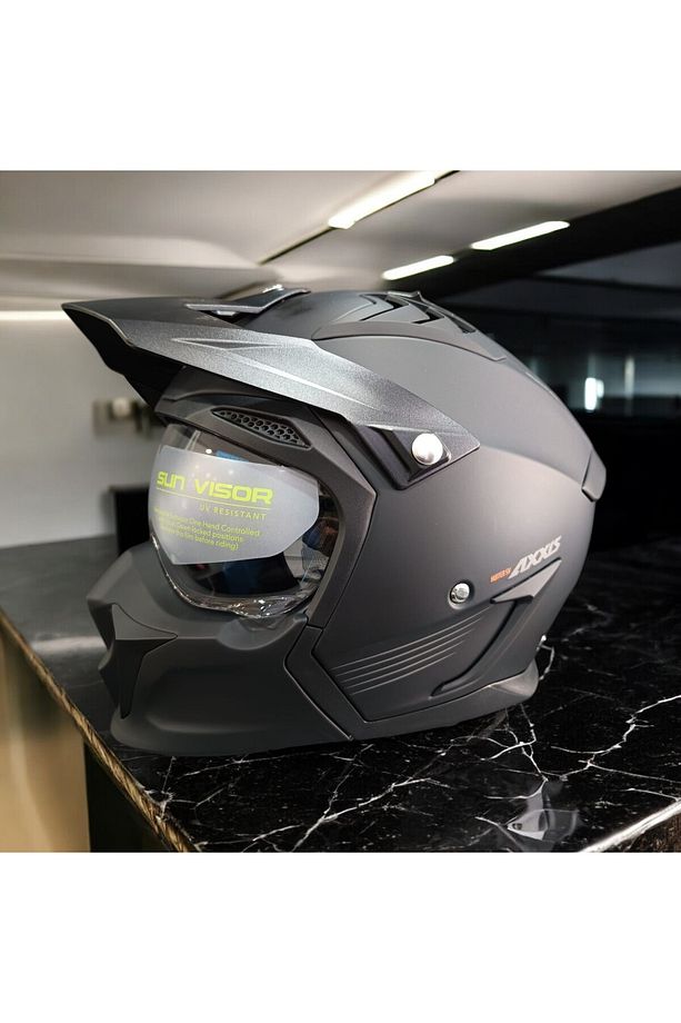 Axxıs Hunter Sv Solıd A1 Matt Black - 1