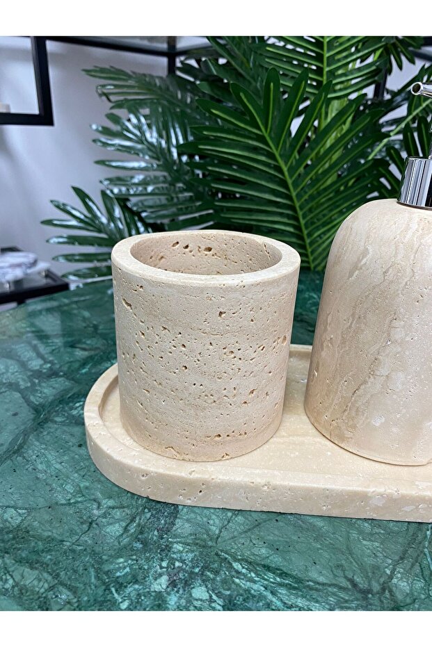 TRAVERTEN 4 'LÜ BANYO SETİ - 2