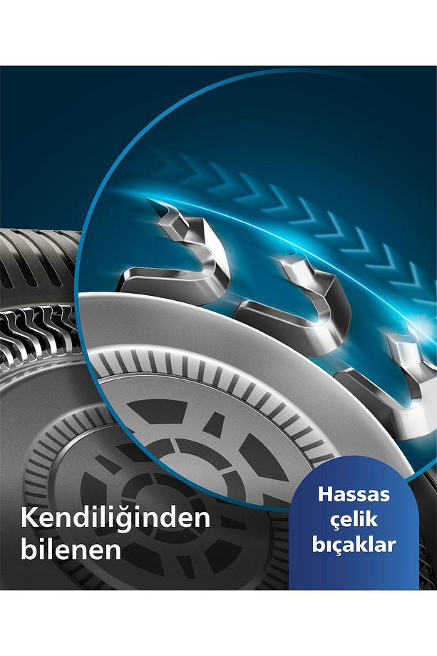 5000 Serisi Tıraş Makinesi S5887/10,sinekkaydı Tıraş,ıslak Ve Kuru Kullanım,hassas Dü... 099RSERI - 6