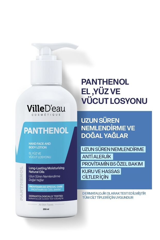 Intensive Moisturizing Smoothing Nourishing Hand Face and Body Cream for Dry Sensitive Skin 250 ml