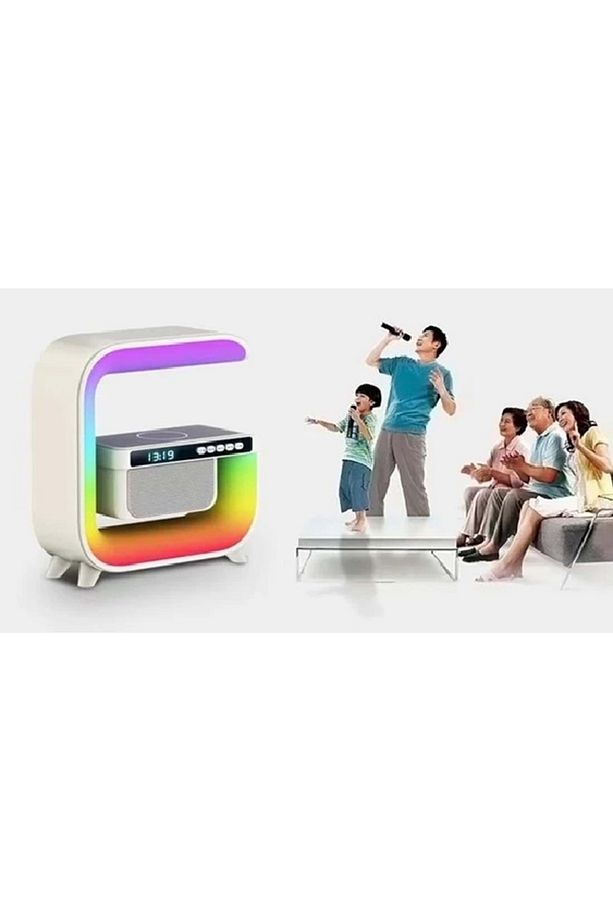 Xm-g3 Smart Light Sound Machine Kablosuz Şarj Hoparlör Çok Modlu Işık Kutusu - 5
