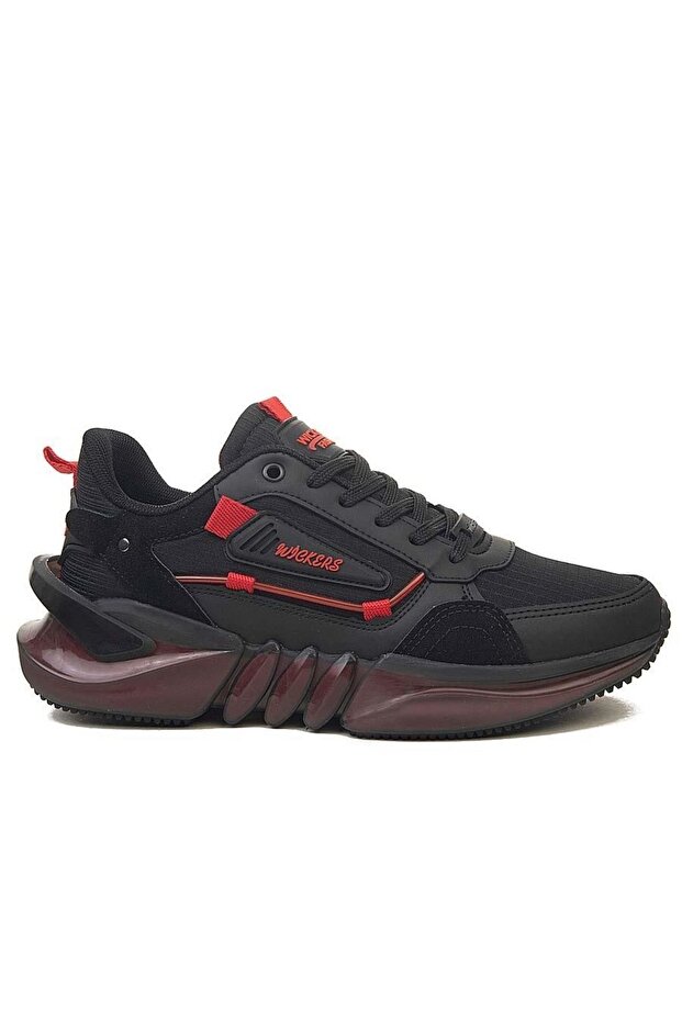 Men's Sports Shoes Black Red 2499