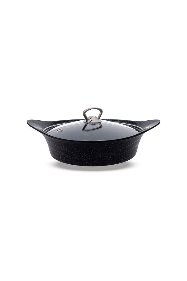 | Tencere Tava Seti | Pyro Serisi | 3 Parça | Gri | 26cm - 2