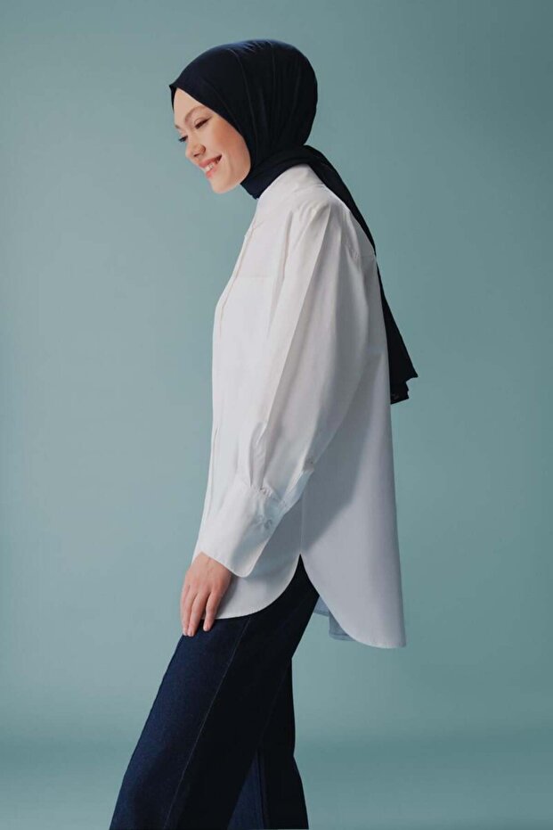 Gömlek Ort3444 Ekru - 1