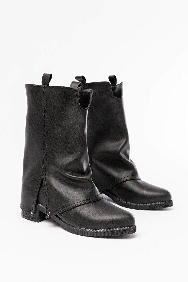 270-3045 Siyah Günlük Kadın Bot - 1