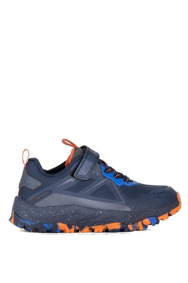 101886991 4W Dallas Jr 4Pr Filet Boys Outdoor Shoes Navy Blue