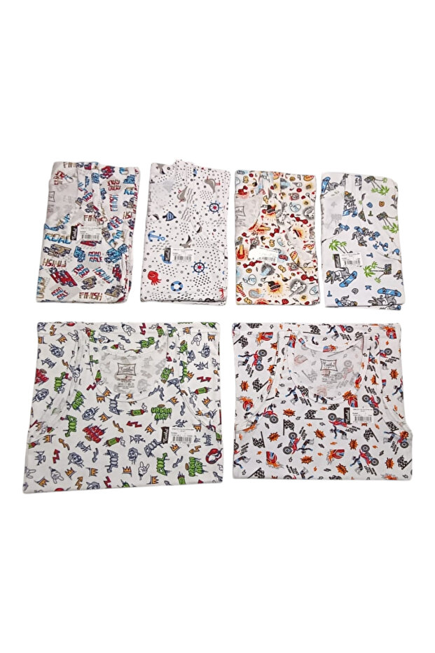 Boy's Patterned Undershirt - 5 Province - 1