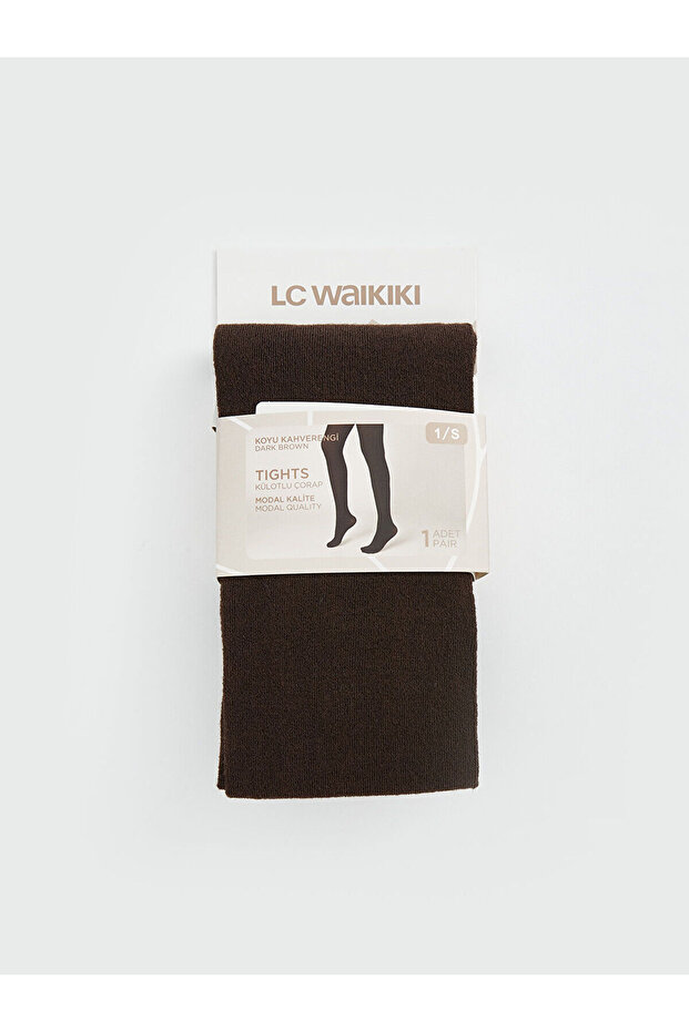 Lcwk Women's Plain Pantyhose