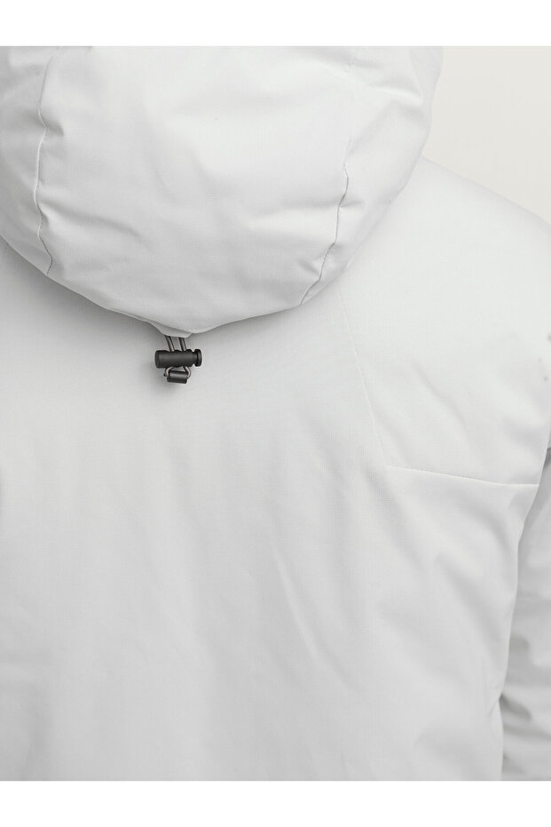 Softshell Jacket Cold Proof Gray Men's Coat - 7