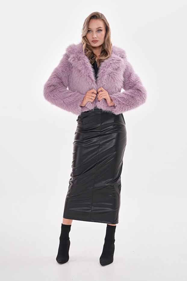 سترة قصيرة بياقة - 4