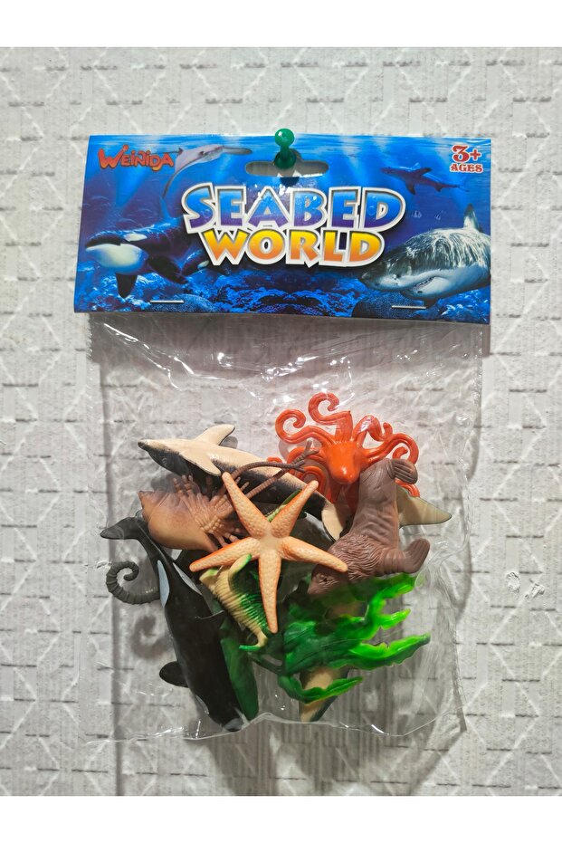 Samatlı Deniz Hayvanları 10 Parça - 1