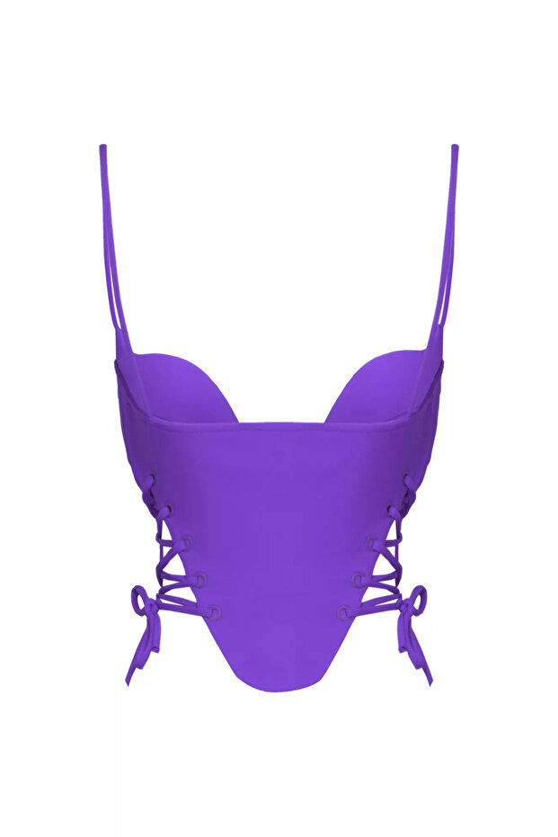 Mor krep crop top - 2