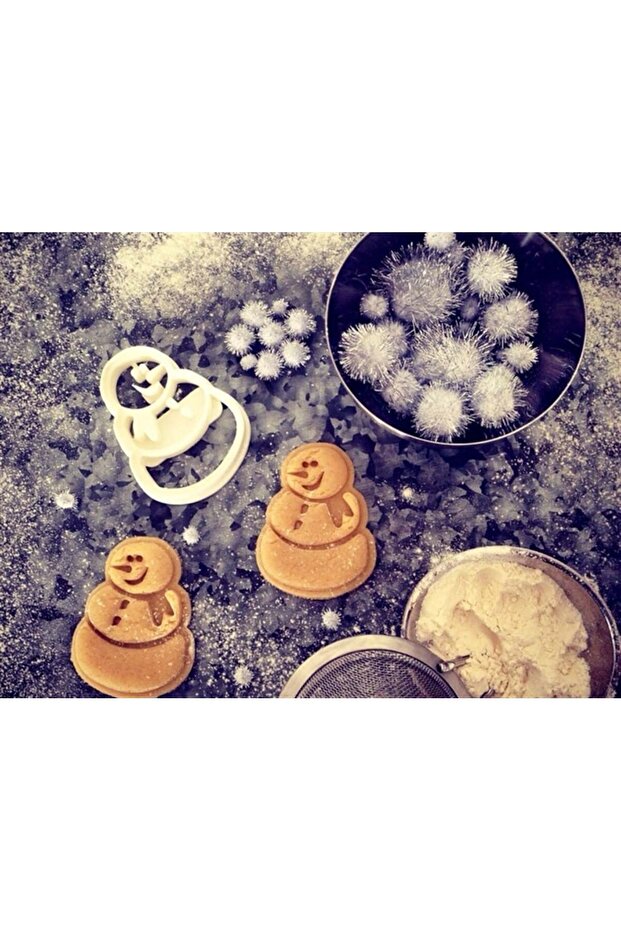 Christmas Snowman Special Christmas Cookie Mold