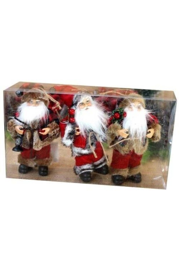 Orc-Nl-240860/17 Christmas Figure 3 Pieces in Box Santa Claus Christmas