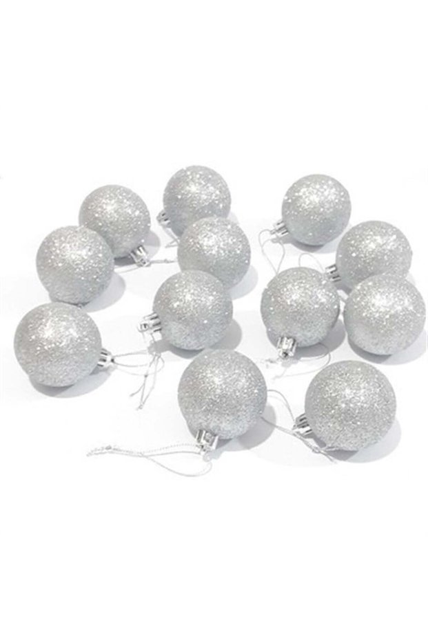 Orc-Yil-202072 3 cm Silvery Ball 9 Silver