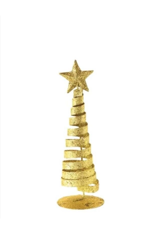 CHRISTMAS TABLETOP PINE TREE THICK WIRE 17 CM BRS-1529