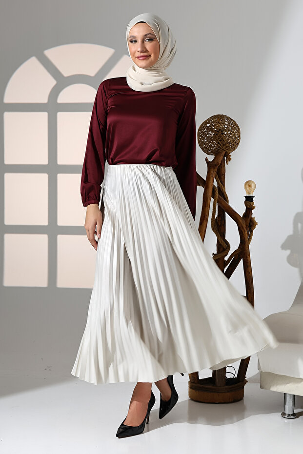 Piliseli Etek [EKRU] - 1