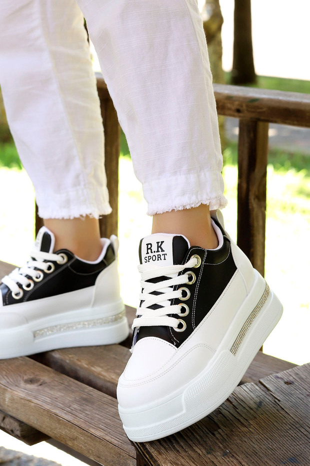 Frm 021 Stone Detailed Casual Shoes