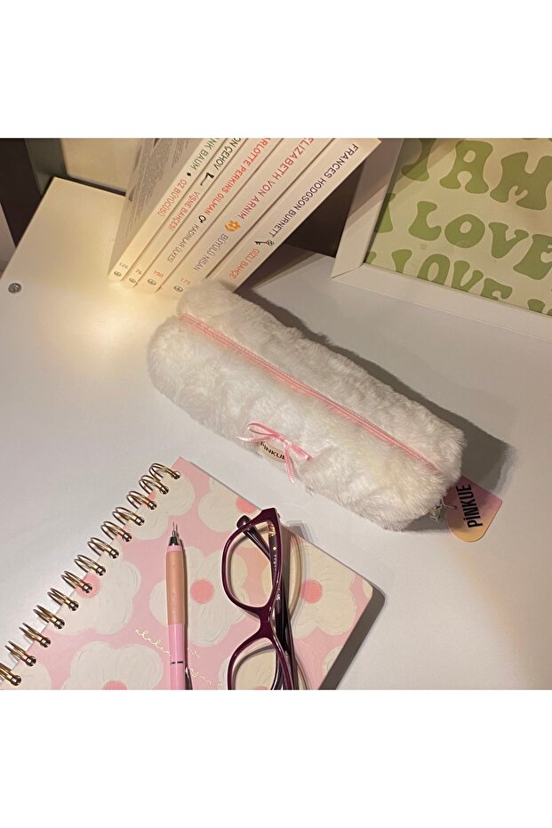 حامل قلم رصاص رفيع من القطيفة - 6