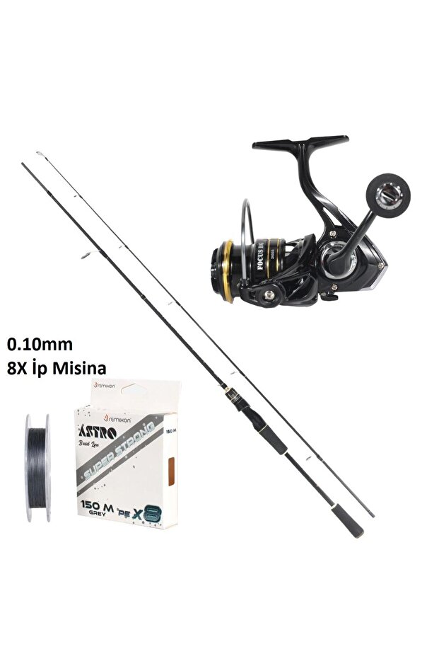 Focus BG 2000S + 230cm 3-25gr Light Spin Olta Seti - 1