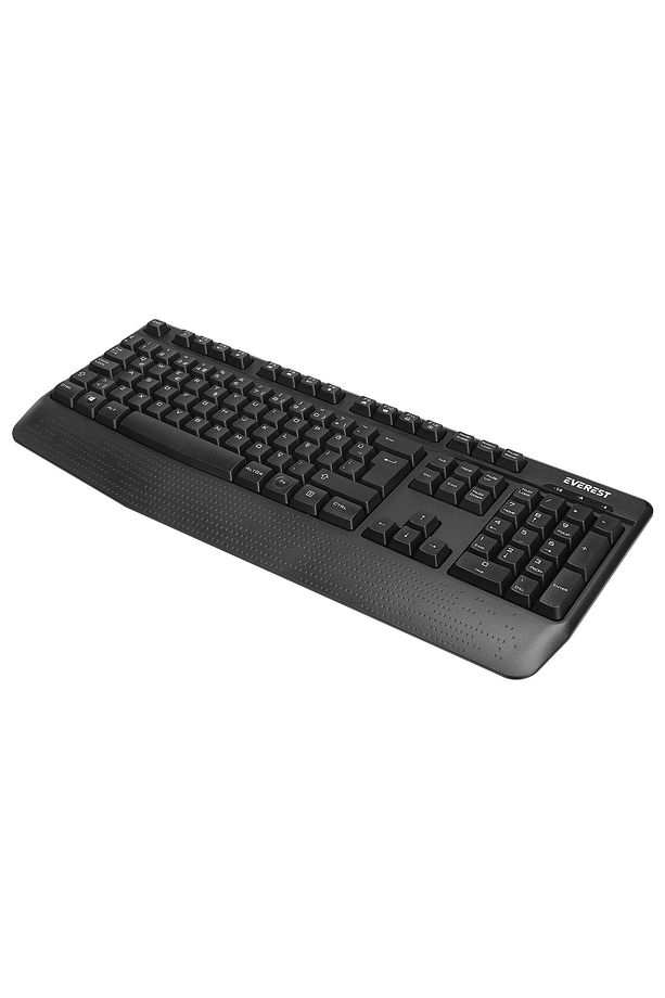 Km-3335 Siyah Ikisi Bir Arada 2 In 1 Kablosuz Q Multimedia Klavye Mouse Set - 6