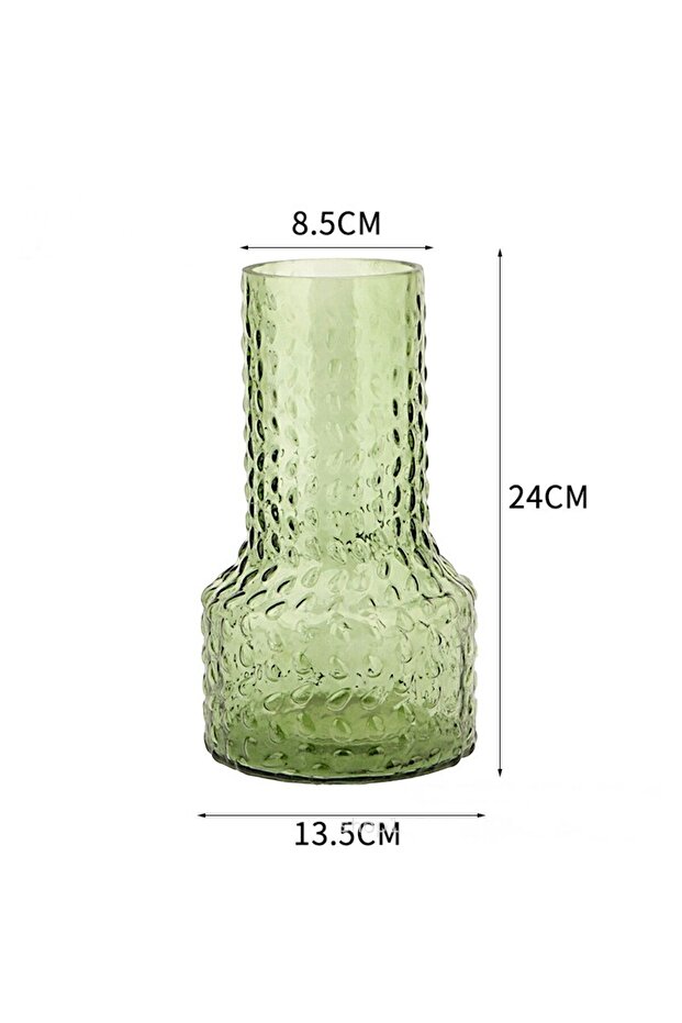 Bubble Scandinavian Vazo  Yeşil - 2