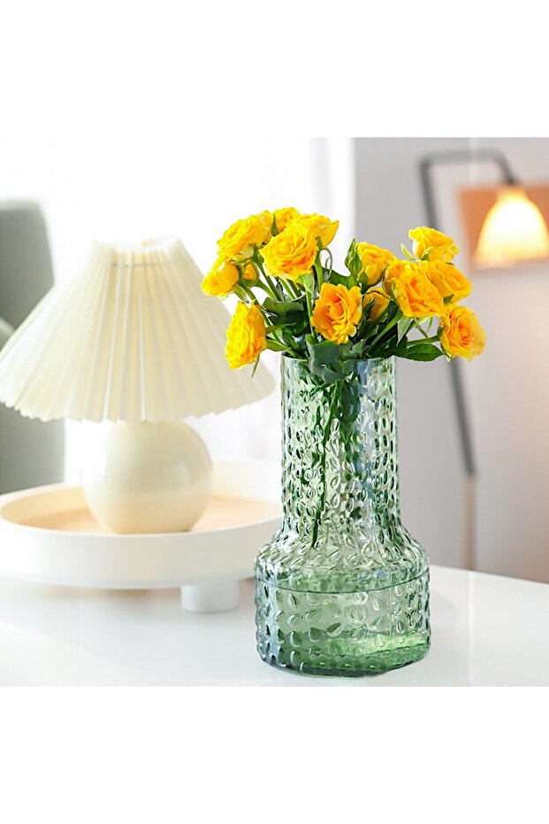 Bubble Scandinavian Vazo  Yeşil - 7