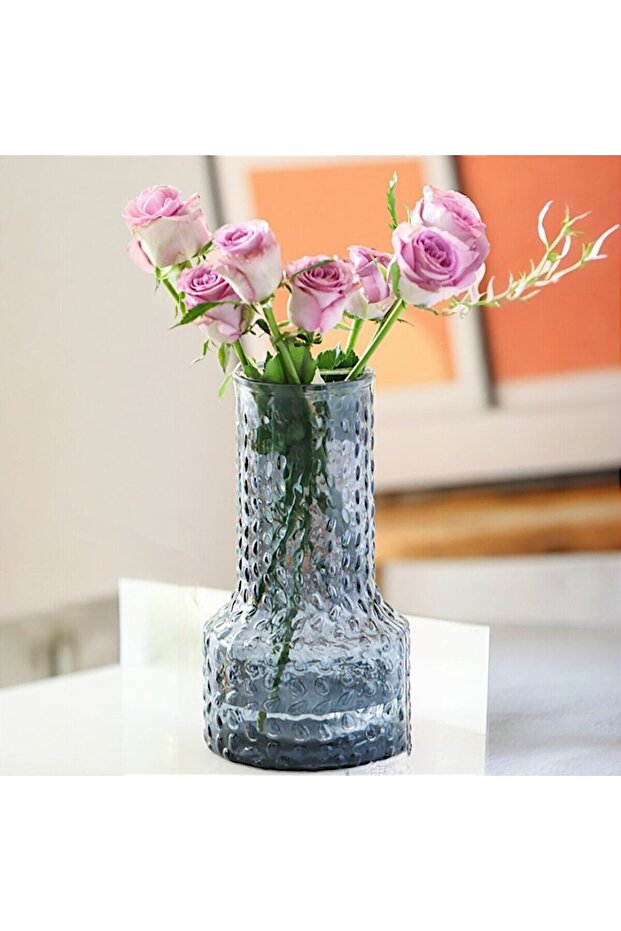 Bubble Scandinavian Vazo Gri - 6