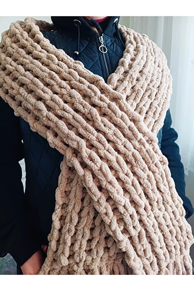 Puffy Lastik Model Atkı Yeni Model - 1