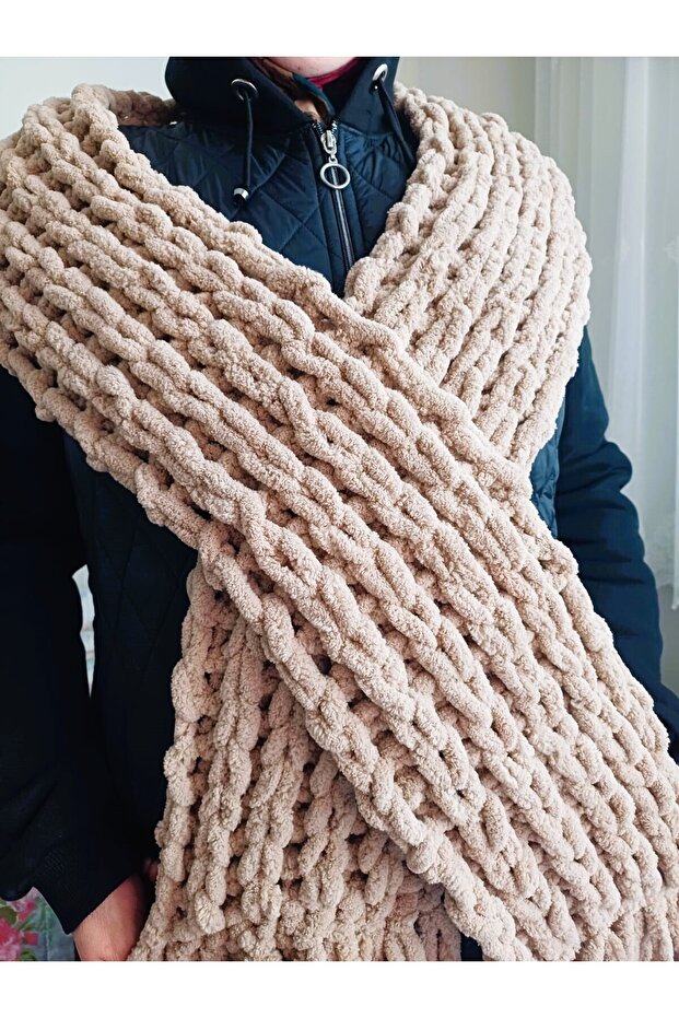 Puffy Lastik Model Atkı Yeni Model - 4