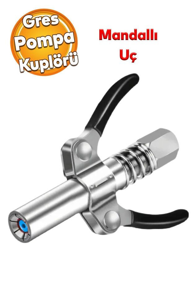 MANDALLI GRES POMPA UCU GRES MEMESİ YAĞ POMPAŞIRINGA YAĞLAYICI GRESÖRLÜK - 2