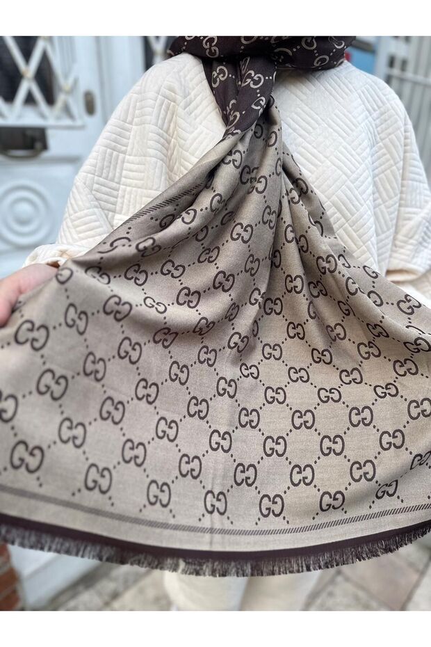 ÇİFT TARAFLI G DESEN ŞAL - 2