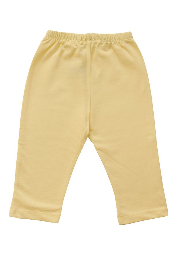 Kız Erkek Bebek Pijama Altı Patiksiz Pantolon Basic Eşofman Altı %100 Pamuk Yumuşacık Kumaş - 1