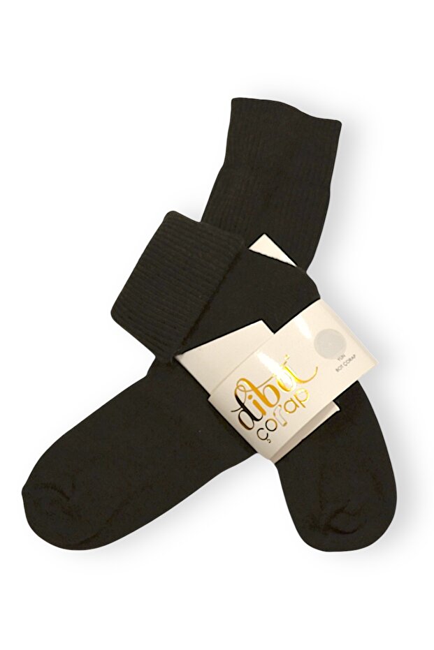 Natural Wool Winter Brown Women's Socks Boot Socks