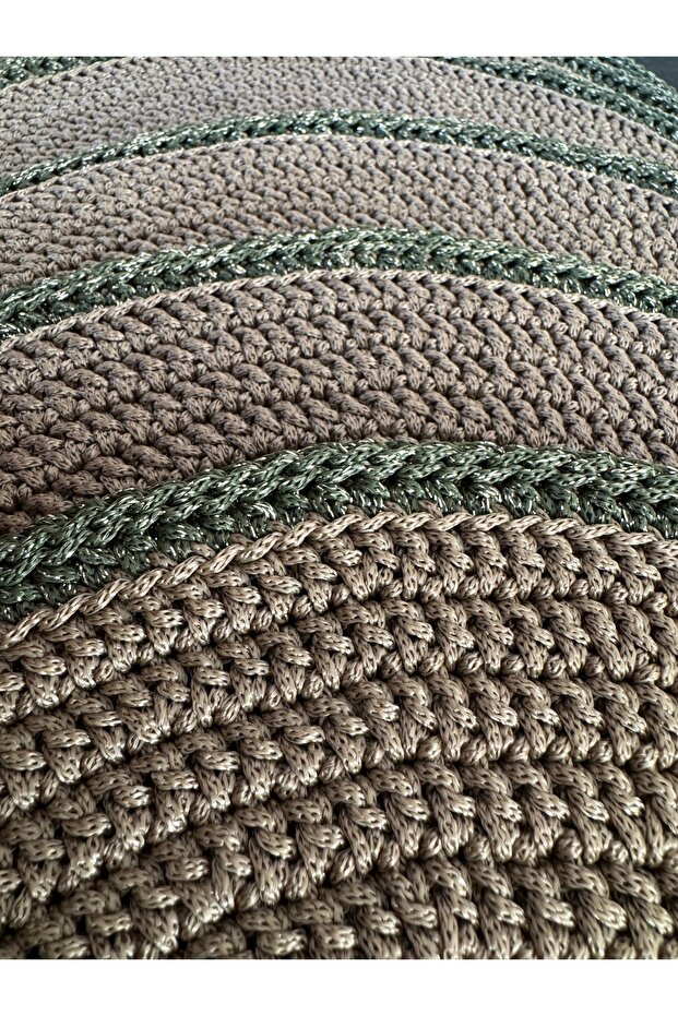 Flat Model Supla Set in Polyester Macrame Thread - 7