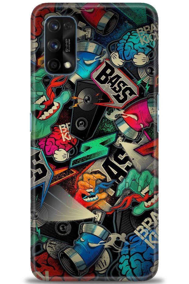 حافظة Realme 7 Pro مطبوعة بدقة عالية - باس