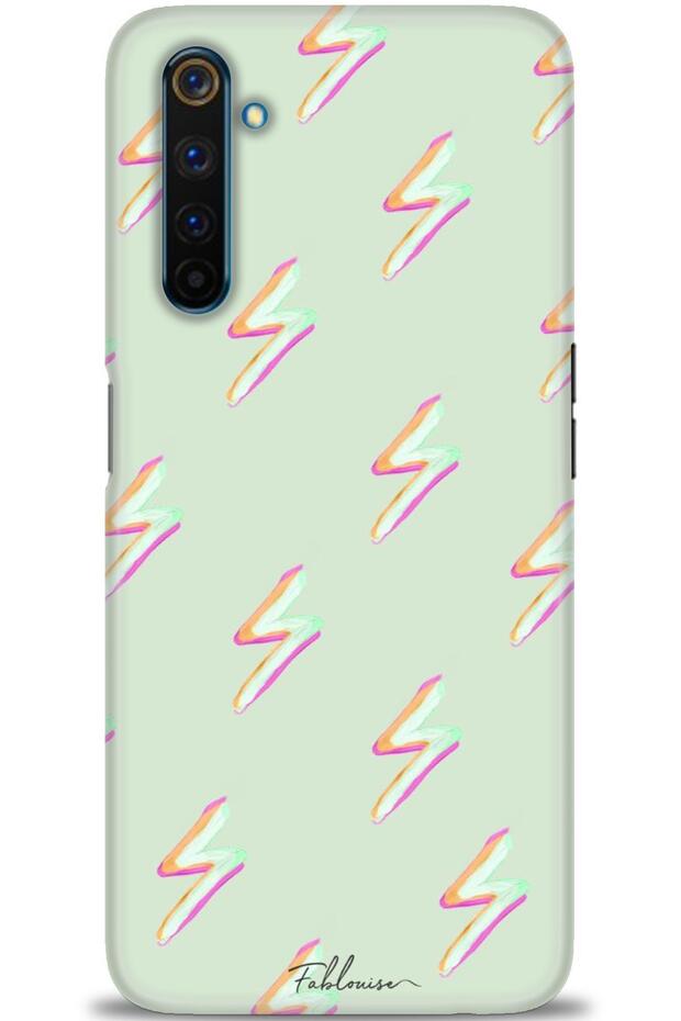 Realme 6 Pro Case Hd Printed Case - Lightning + Full Screen Protector