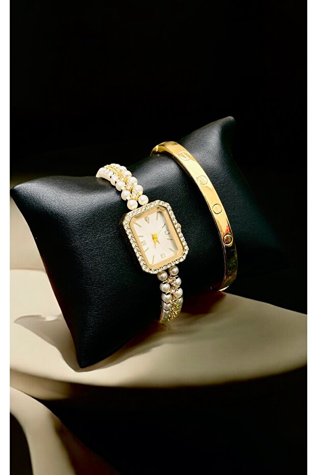 Twinkle Serisi - Bileklik + Kadın Kol Saati - 3