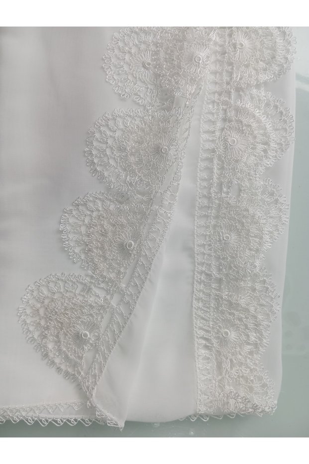 Needlepoint White Color Prayer Cloth