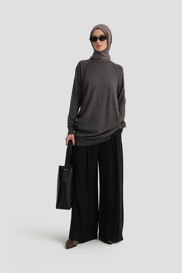 Triko Tunik 24kd2002 Antrasit - 1