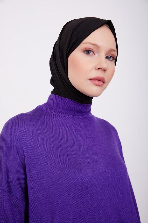 Tunik Elbise 23kd4249 Mor - 1